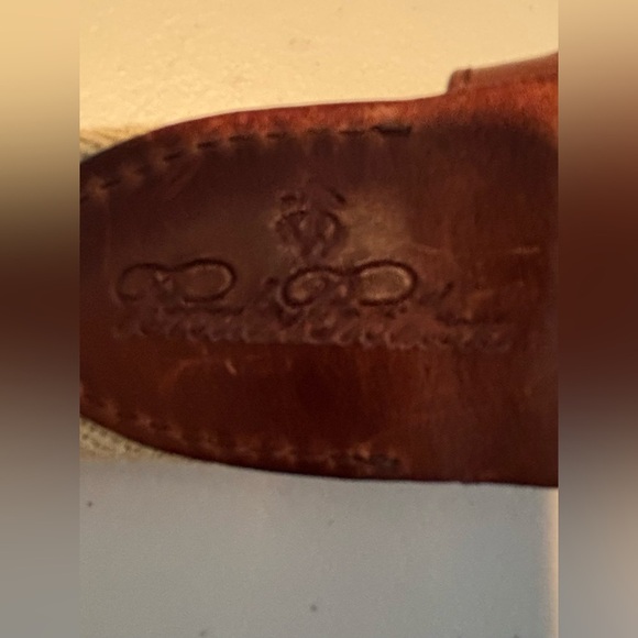 Brooks Brothers | men’s leather belt. Size: 48 - Picture 12 of 14